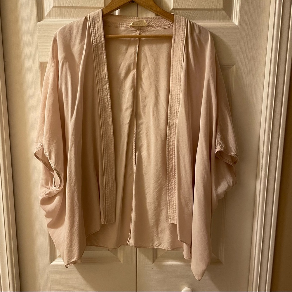 Azure Skies Kimono Blush